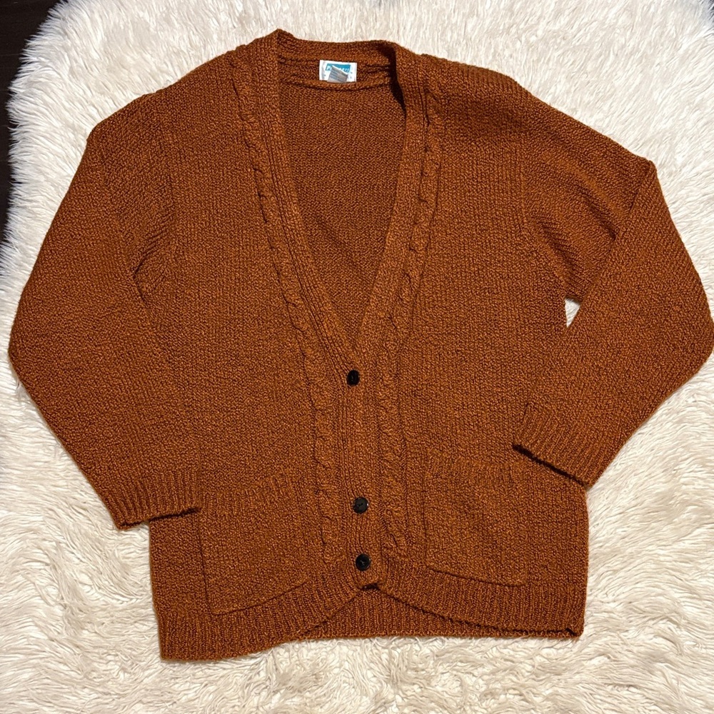 Cozy cardigan sweater vintage